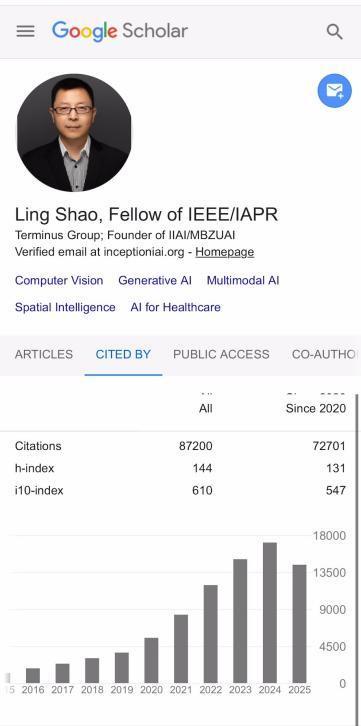 斯联空间智能三项技术研发影响力位居世界第一澳门新葡京网站中国AI科研成果领跑全球！特(图2)